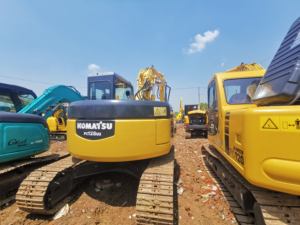 Excavatrices sur chenilles d'occasion d'origine japonaise, 12 tonnes, d'occasion, de taille moyenne, Komatsu PC 128US 130 160, à vendre - Product Image 5