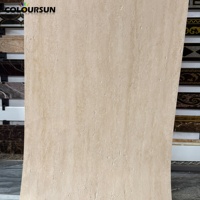 Décoration murale extérieure, pierre flexible, grande dalle, travertin, pilier romain, panneau souple, argile, brique MCM, feuille naturelle, imperméable