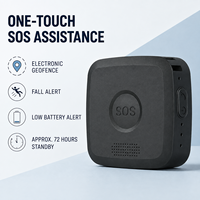 Mini traceur GPS personnel portable P8, dispositif d'alarme d'urgence SOS pour les personnes âgées, les enfants et la sécurité personnelle