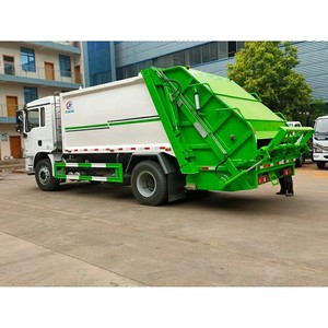Camion de ramassage de déchets Shacman 19CBM 4x2 18CBM, camion à ordures compactées à vendre - Product Image 4