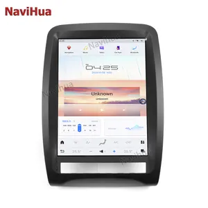 Navihua layar vertikal gaya Tesla, untuk Dodge Durango 2011-2013 sistem Multimedia mobil Unit kepala navigasi Gps Radio otomatis