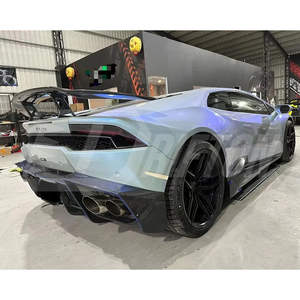 Juego de faldones laterales de fibra de carbono estilo MSY para Lamborghini Huracan LP580 LP610 2014-2019 - Product Image 2