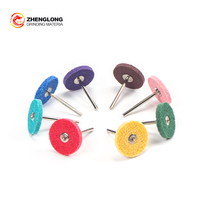 Tête de ponçage en nylon maillé tridimensionnel de haute qualité, roue abrasive anti-blocage pour le débavurage des bords