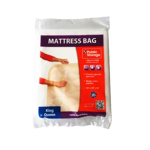 Matras Opbergtas Matrashoes Voor Het Verplaatsen Van Doorzichtige Poly Bags Van Hoge Kwaliteit Amerikaanse Stijl Heavy Duty Plastic Heat Seal Beddengoed