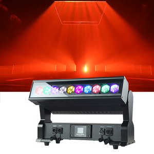 IP65 350W RGBW 4 en 1 LED <span class=keywords><strong>Luz</strong></span> de escenario con cabezal móvil 10x40W Control individual DMX512 Sonido maestro-esclavo 50000hrs Barra de rendimiento - Product Image 1