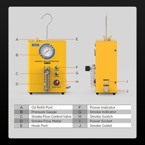 AUTOOL เครื่องตรวจจับควันรถยนต์รุ่น SDT202,เครื่องทดสอบท่อรั่วเครื่องวิเคราะห์ปัญหารถยนต์เครื่องวิเคราะห์การรั่วไหลของก๊าซหมอกควัน - Product Image 5