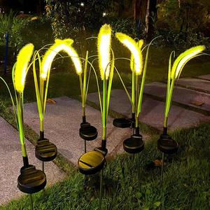 Lámpara <span class=keywords><strong>Solar</strong></span> LED para Exteriores, Impermeable, con Simulación de Setaria Viridis, Lámpara Decorativa para Jardín y Césped - Product Image 6