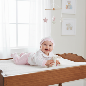 BABYLIN Conjunto de Ropa 100% Algodón para Bebés Niñas, Rosa y Blanco, 2-3 Piezas, para Edades de 0 a 24 Meses, para Otoño y Primavera - Product Image 3