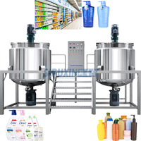 Mélangeur multifonctionnel Réservoir de mélange Lessive Perle de détergent Liquide Lavage Lotion Shampooing Machine Ruban 1000 Acier inoxydable