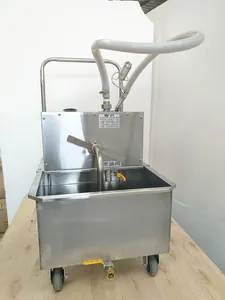 Oil Filter Machine Chicken Broaster Fryer Oil Filter Machine For Filter Residue In Oil