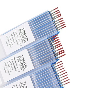 ลวดเชื่อมทังสเตนทอเรียม 2% ยี่ห้อ NaiDi รุ่น WT20 สี<span class=keywords><strong>แดง</strong></span> ขนาด 150 มม. และ 175 มม.  ขนาด 2.4 มม. สำหรับเชื่อม TIG  กระแสไฟ 50-250A รับประกัน 3 ปี (OEM) - Product Image 4
