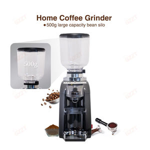 Moulin à café électrique commercial avec fraise plate de 50mm corps en alliage d'aluminium automatique à faible bruit robuste fonctionne en français - Product Image 3