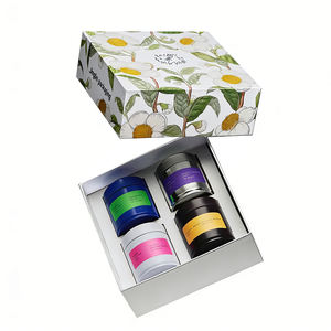 Caja de Embalaje de Cartón con Logotipo Personalizable, Materiales Reciclados, con Laminado Mate para Bebidas, Té, Café, Productos de Regalo - Product Image 1