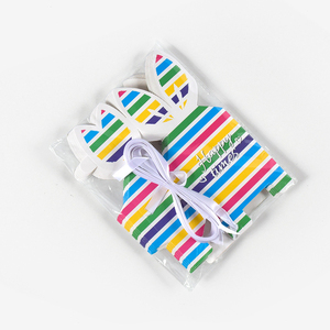 10 adet/paket tavşan şerit Bunny kağıt şeker tatlı tedavi kutusu tatlı hediye ambalaj kutuları için paskalya parti Favor paketi dekor - Product Image 6