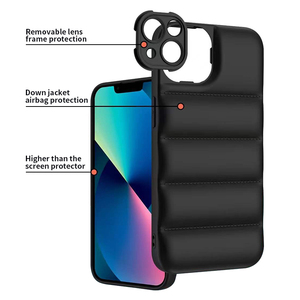 Custodia per Cellulare Antiurto con Design a Piumino, Nuova Moda, <span class=keywords><strong>Cover</strong></span> Posteriore Personalizzata per <span class=keywords><strong>iPhone</strong></span> 13 Pro Max - Product Image 3