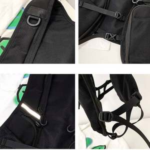 Sac de poitrine tactique pour femmes et hommes, sac de poitrine à bandoulière tendance, petits sacs de poitrine pour hommes, sac à dos tactique multifonctionnel, personnalisation - Product Image 6