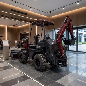 Miniexcavadora Versátil con Motor Th10-50, Alta Eficiencia para Jardinería y Excavación de Zanjas - Product Image 3