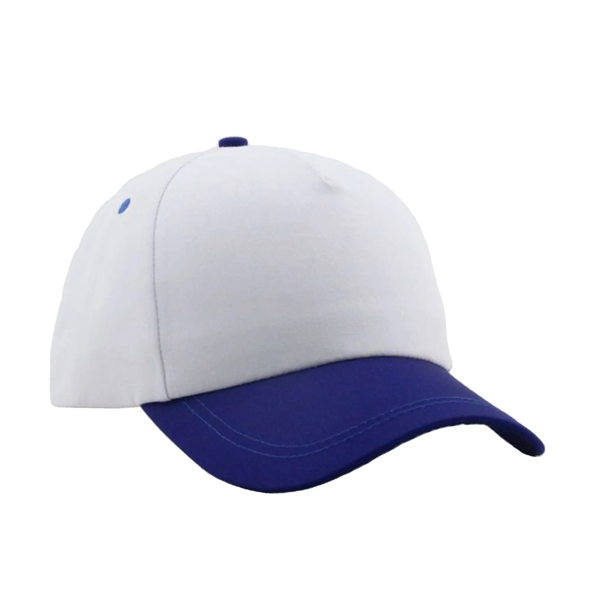 Custom High Quality 5 Panel A Frame Style Cotton unisex Baseball Cap Two Tone Hats golf cap for men