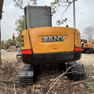 Excavatrice d'occasion de marque chinoise SANY SY60C Mini pelle de 6 tonnes SY35U SY60C SY75C SY95C en stock à vendre à Shanghai - Product Image 6