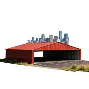 Hangar industriel en acier de haute qualité personnalisé avec poutre en acier en forme de H solide pour usine, durée de vie de 50 ans - Product Image 1