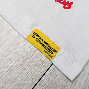 Camisetas con Estampado de 'Eso Es Mucho Jarabe para la Tos', Ropa Masculina Escaneable, Camisetas Extra Grandes de Alta Calidad 100% Algodón para Hombre - Product Image 5