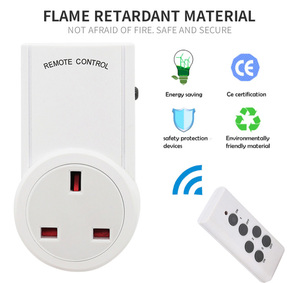 Anh cắm không dây điều khiển từ xa ổ cắm thông minh Ổ cắm điện Đèn Power switch với pin - Product Image 5