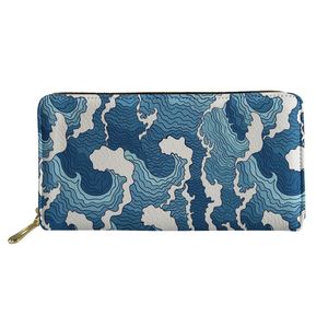 <span class=keywords><strong>Portafoglio</strong></span> personalizzato da <span class=keywords><strong>donna</strong></span> porta carte con cerniera stampa digitale borse di lusso onde <span class=keywords><strong>blu</strong></span> <span class=keywords><strong>portafoglio</strong></span> in vera pelle per uomo - Product Image 3