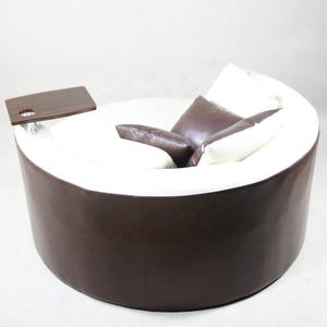 VIP Theater-sofá cama redondo reclinable, ocio, <span class=keywords><strong>con</strong></span> asiento otomano de amor - Product Image 4