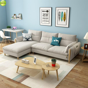 <span class=keywords><strong>Divano</strong></span> Modulare a L in Tessuto di Grande Dimensione dal Design Moderno e Semplice, Set di Divani Componibili per Soggiorno, <span class=keywords><strong>Divano</strong></span> Angolare a 3 Posti 1011 - Product Image 1