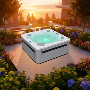 Baignoire Spa Extérieure Premium Odyssey 5 Places avec Jets Hydromassants et Massage pour Jardin - Product Image 1