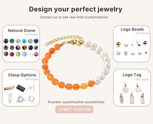 Women's Natural Stone & Freshwater <b>Pearl</b> Beaded Jewelry <b>Set</b>, Fashion <b>Necklace</b> Bracelet Earring <b>Set</b> for Gift Shop Bulk Order - Product Image 3