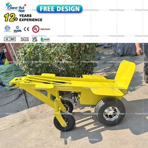Carrello Elettrico in Acciaio per il Trasporto di Gonfiabili - Capacità 10 Persone, Facile da Montare e Spostare - Product Image 6
