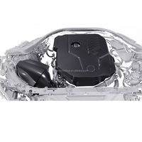 Système d'admission d'air intégré en fibre de carbone sèche, boîte à air scellée, kit d'admission d'air froid pour BMW B58 G20 M340i G42 M240i