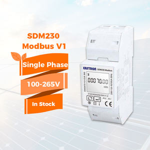 Eastron <span class=keywords><strong>SDM230</strong></span> Modbus V1 Medidor de energía Ct Running Sistema de energía solar Deye Medidor de energía Monofásico - Product Image 1