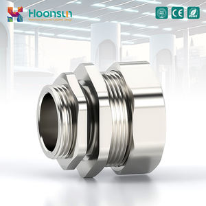 Conector Flexible de Conducto Angular de Latón Niquelado Hoonsun, Protección IP68, Bajo/Alto Voltaje, Rosca G/PG/<span class=keywords><strong>M</strong></span>, Prensaestopas para Cables - Product Image 4