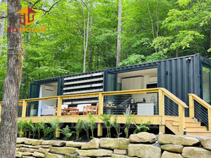 <span class=keywords><strong>Casa</strong></span> Container Pieghevole in Acciaio, Moderna <span class=keywords><strong>Casa</strong></span> <span class=keywords><strong>Mobile</strong></span> per Resort all'Aperto e Campeggio in Campagna - Product Image 4
