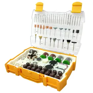 252pcs Rotary Tool Accessories Kit Mini Drill Bit Set Abrasive Grinding Sanding Polishing Cutting Tools For Dremel