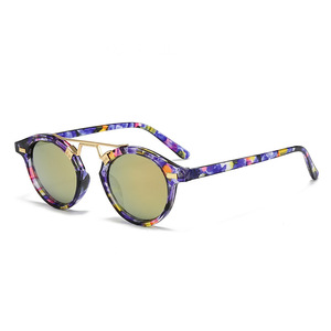 WearMe Vintage <b>Square</b> Polarized <b>Sunglasses</b> Full Rim Unisex Adult Casual Beige Tortoise Gradient Brown Lenses - Product Image 6