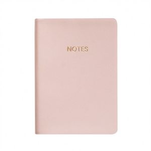 Agenda A6 en cuir PU souple avec logo personnalisé, reliure cousue, couverture rigide, pour étudiants, joli carnet féminin, carnet de notes professionnel - Product Image 2