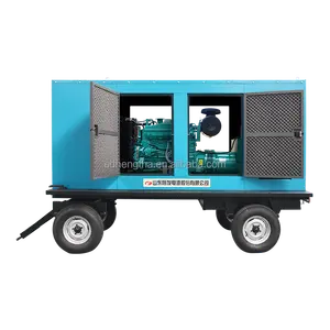 hot sale 100kva mobile diesel generator 100kva trailer electric generator power generator 100kva