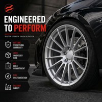 Ruedas Forjadas SW FF15 de 19, 20 y 21 Pulgadas, Multirradio, 5x112, 5x120, 5x130, Compatibles con BMW M3, M4, Audi RS5, Porsche 911, Mercedes C63