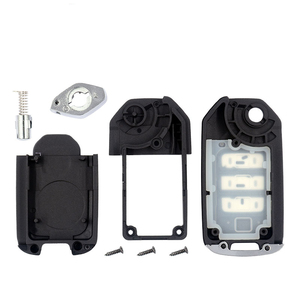 Oem cho <span class=keywords><strong>A10</strong></span> Honda từ xa Key shell-3-nút ABS đen gấp thay thế Shell cho tiểu máy mở khóa - Product Image 5