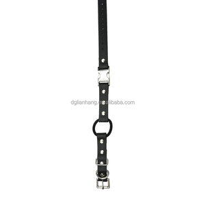 <span class=keywords><strong>Collar</strong></span> de perro de <span class=keywords><strong>PVC</strong></span> de plástico y poliéster personalizado de 33 pulgadas con bucle elástico a presión rápida y características de expansión y respiración pesada - Product Image 4