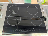 Kompor Listrik 6000W dengan 4 Tungku Terintegrasi, Kontrol Sentuh Sensor, Permukaan Kaca Keramik Halus, Penggunaan Rumah Tangga, Kelas Efisiensi Energi