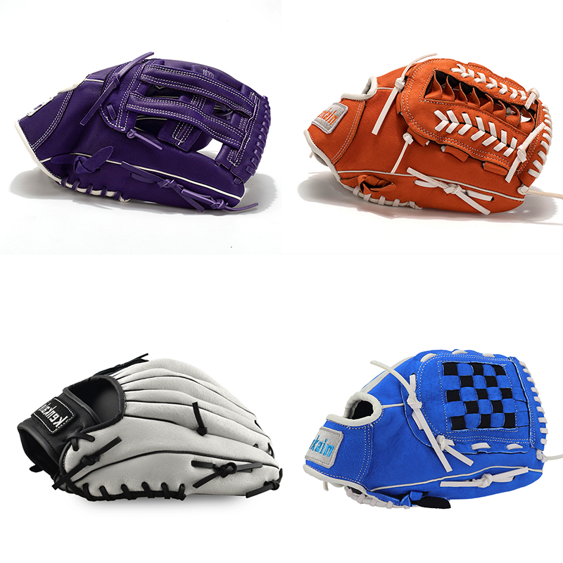Gants de baseball et de softball personnalisés pour droitiers, en cuir japonais Kip, pour hommes