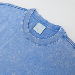 <span class=keywords><strong>T</strong></span>-Shirt Oversize in cotone pesante da 300 Gsm <span class=keywords><strong>T</strong></span>-Shirt Vintage con lavaggio acido Unisex <span class=keywords><strong>T</strong></span>-Shirt con stampa personalizzata <span class=keywords><strong>T</strong></span>-Shirt Poleras Oversize - Product Image 5