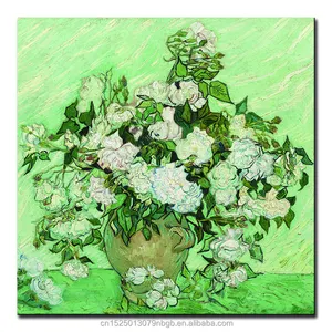 Van Gogh Flower reproduction poster framed handmade canvas oil paintings picture prints for wall decor
