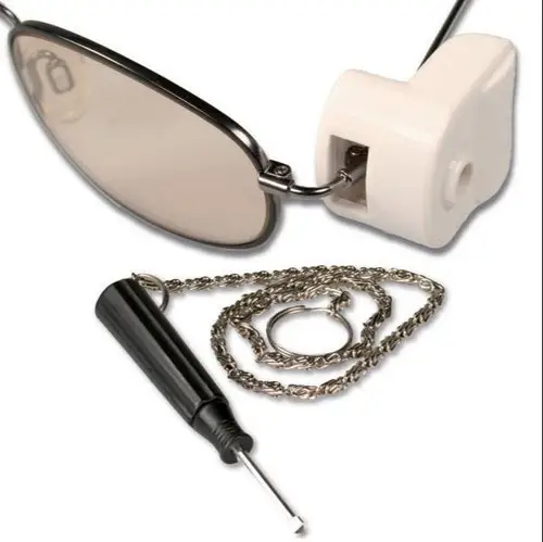 AFC-7552 Black Glasses Sicherheit Hard Tag Entferner tragbare EAS optische Detacher Großhandels preis Anti-Diebstahl-Tag Entriegelung gerät