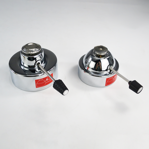 Marmite à <span class=keywords><strong>fondue</strong></span> carrée dorée à trois plis de luxe Mini <span class=keywords><strong>fondue</strong></span> carrée en acier inoxydable 304 marmite chauffée au <span class=keywords><strong>gaz</strong></span> de qualité supérieure - Product Image 6