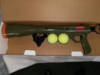 Jouets interactifs pour chiens - Lanceur de balles de tennis pour chiens de petite et grande taille, en plastique, pour le jeu et le rapport des balles, idéal pour le divertissement